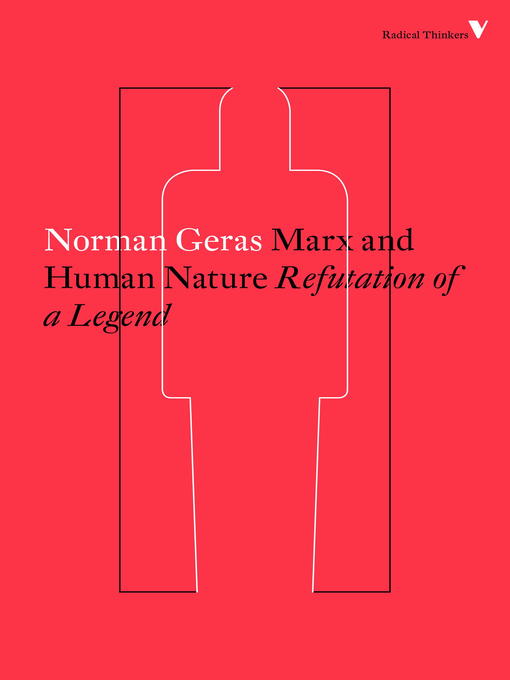 Title details for Marx and Human Nature by Norman Geras - Available
